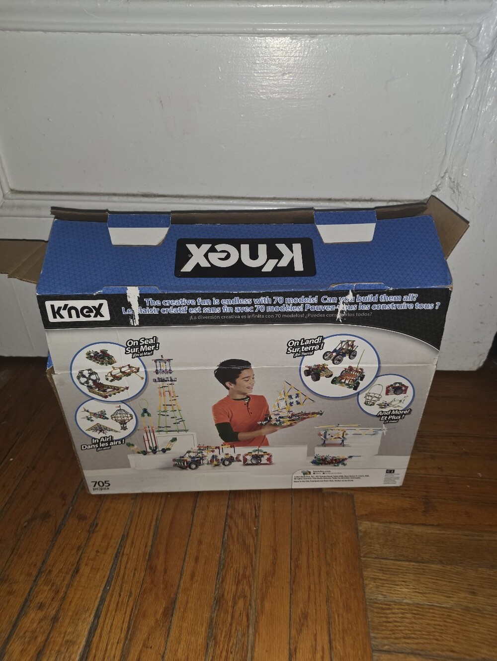 Box Of K'Nex Incomplete Set